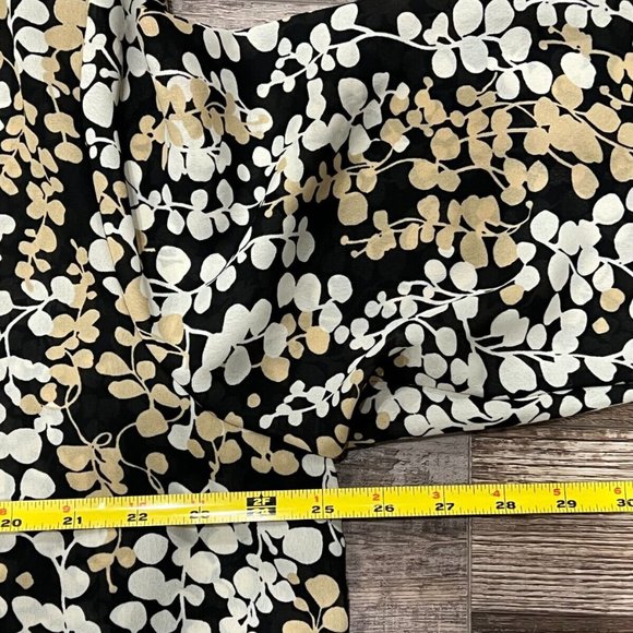 Club Z Collection Womens Plus Size Blouse Tank Top Yellow Black XL 1X - Picture 7 of 9